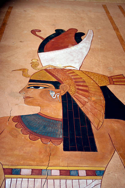 cleópatra - cleopatra pharaoh ancient egyptian culture women imagens e fotografias de stock