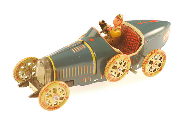 istock Vintage Tin Toy Car 182447502