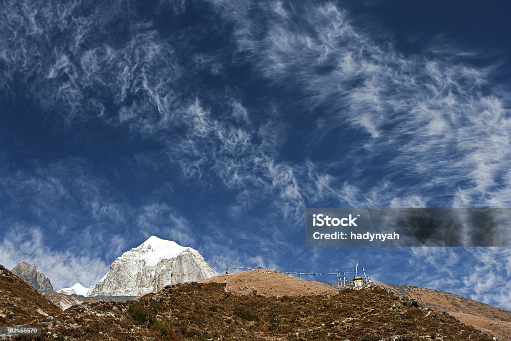 Himalajagebirge panorama - Lizenzfrei Abgeschiedenheit Stock-Foto