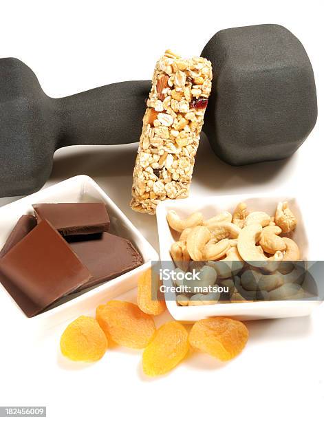 Alimentazione Sana E Fitness - Fotografie stock e altre immagini di Alimentazione sana - Alimentazione sana, Anacardio, Arachide - Cibo