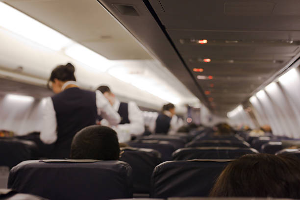 samolot pasażerski - cabin crew zdjęcia i obrazy z banku zdjęć