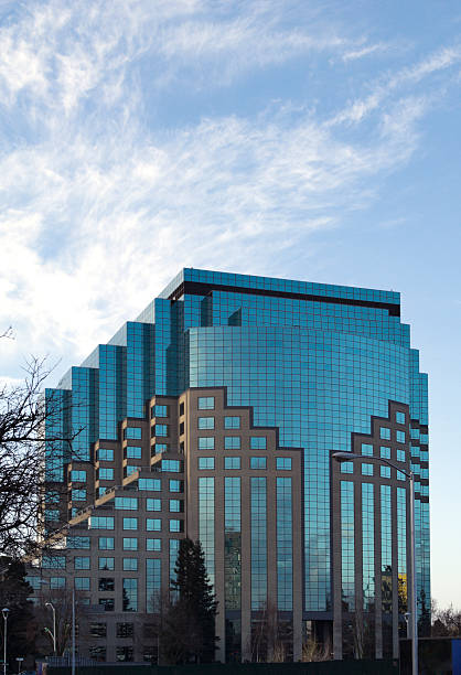 istock Bank Building with Glass Front 182456362