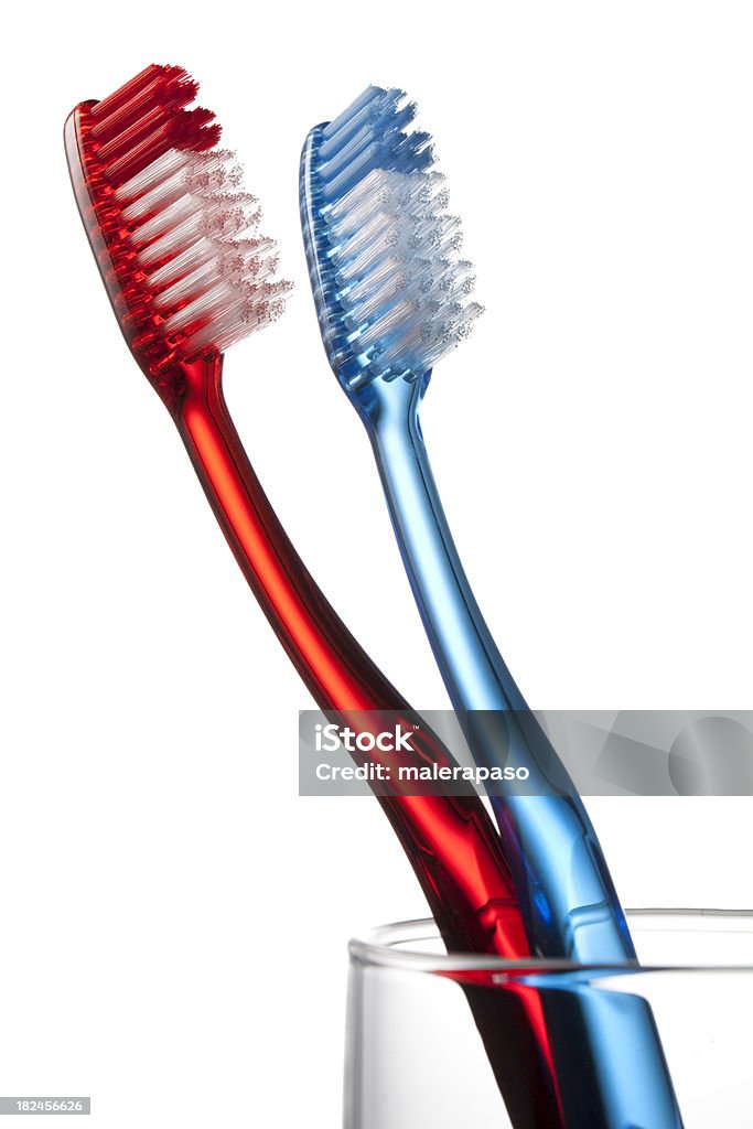 Toothbrushs em um copo - Royalty-free Escova de Dentes Foto de stock