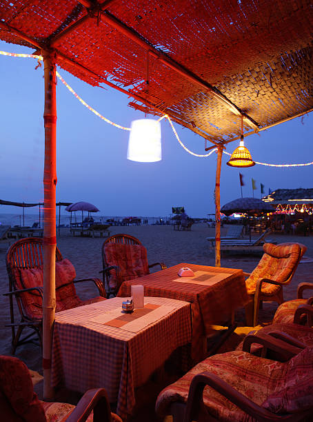 istock Beach Shack in Northern Goa 182456671