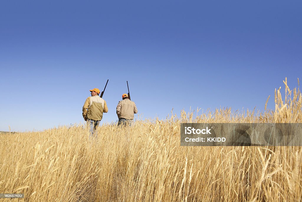 Два Охотник выезжать домой - Стоковые фото Охота роялти-фри