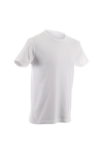 istock clipping path on isolated white t-shirt side view 182457733