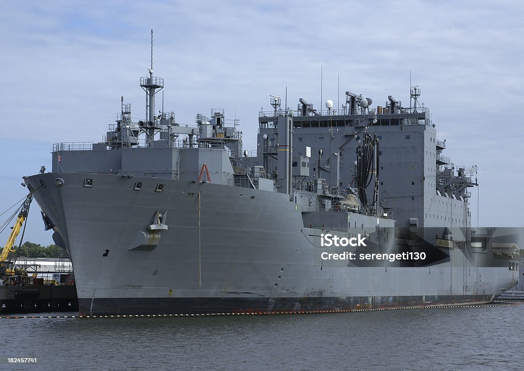 US 네이비 지원 배송합니다 - 로열티 프리 미국 해군 스톡 사진