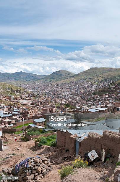 Stadtansicht Von Puno In Peru Stockfoto und mehr Bilder von Anden - Anden, Außenaufnahme von Gebäuden, Bauwerk