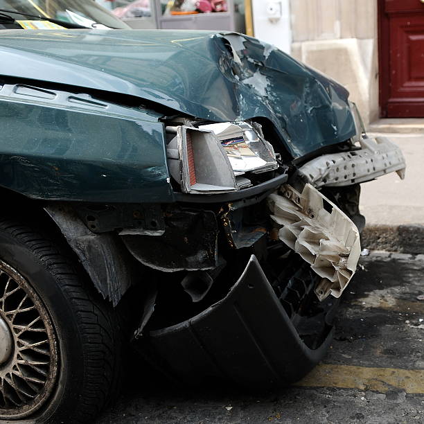 istock the result of alcohol;crashed car on road 182457970