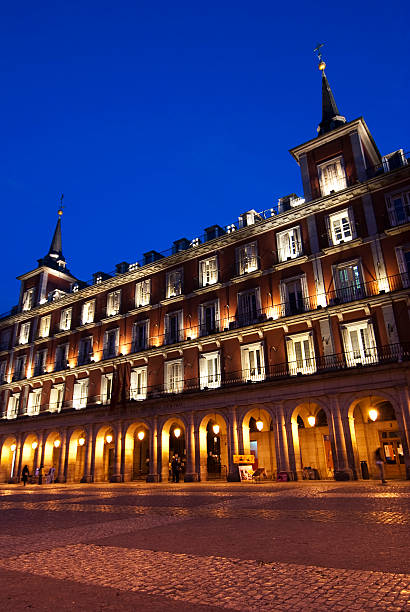 istock Night in  Plaza Mayor , Madrid, Spain 182458112
