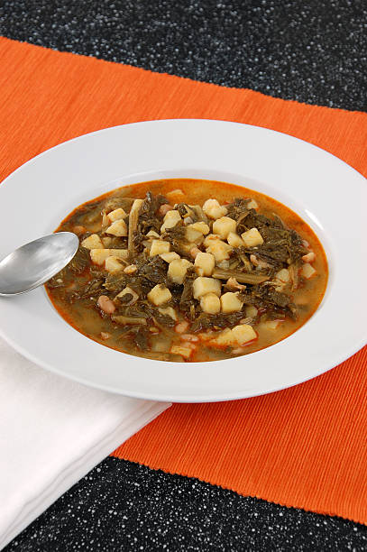 Caldo Gallego - foto stock