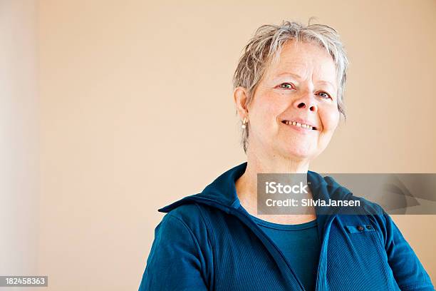 Smiling Senior Woman Stock Photo - Download Image Now - 50-59 Years, Active Seniors, Adult