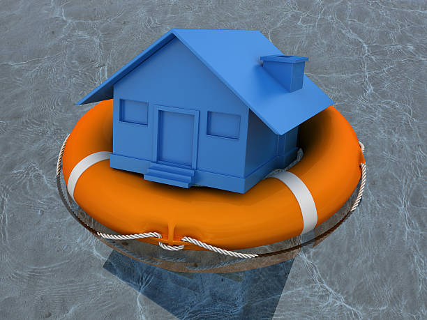 istock House and Life Belt 182459065