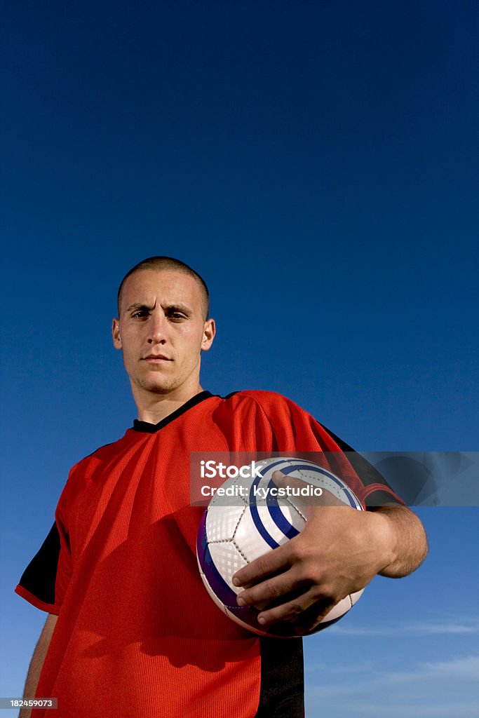 Jugador de fútbol - Foto de stock de Adulto libre de derechos