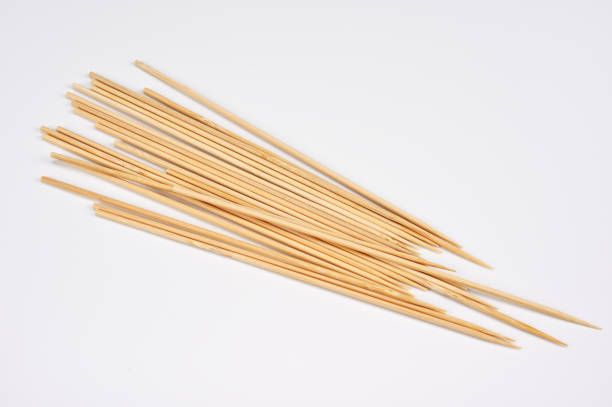 istock Many bamboo skewers lined up diagonally 1824594137