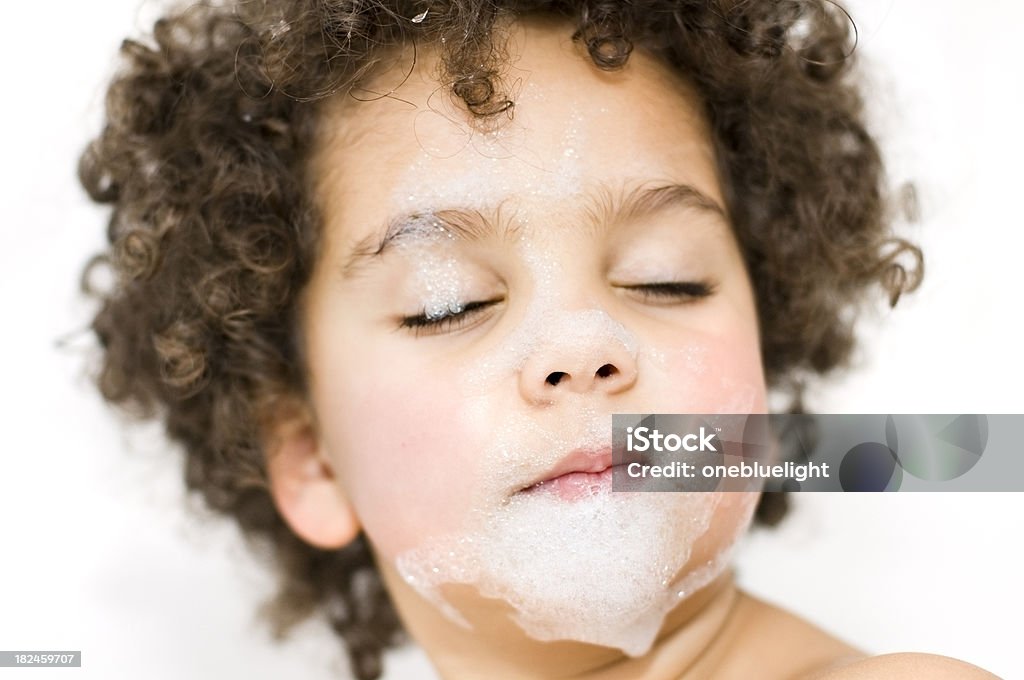 Criança em banho de espuma (Série) - Royalty-free 2-3 Anos Foto de stock