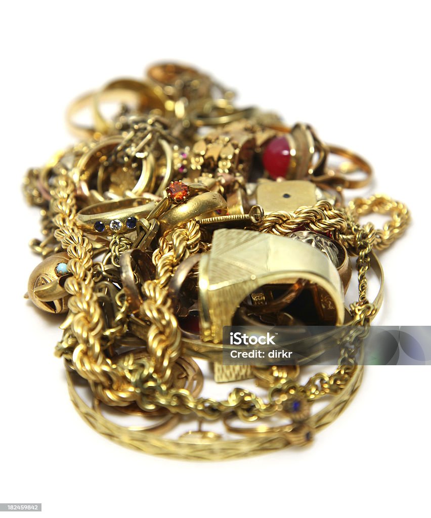 Scarto oro - Foto stock royalty-free di Anello - Gioiello