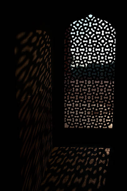 istock Marble screen window in Humayun's Tomb 182459913