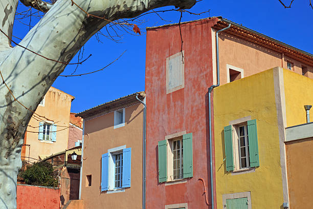 istock Colorful houses in Roussillon 182460307