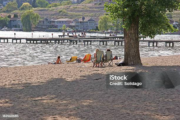 Foto de Diversão Para A Família Na Praia Local e mais fotos de stock de Casa - Casa, Penticton, Vernon - Colúmbia Britânica