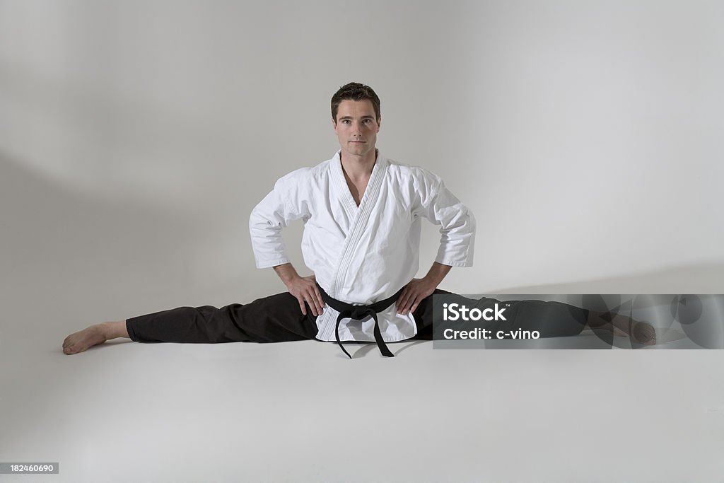 Artes marciais artista Espacate - Foto de stock de Homens royalty-free