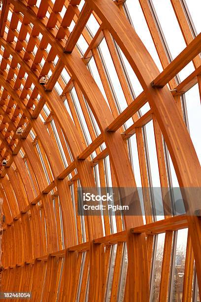 Modern Futuristic Building Interior Stock Photo - Download Image Now - Abstract, Architectural Feature, Architecture