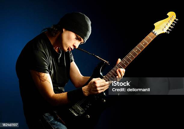 기타 Player 남자에 대한 스톡 사진 및 기타 이미지 - 남자, 일렉트릭 기타, Performing Arts Event