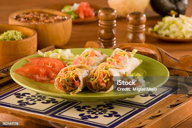 Burrito Stock Photo - Download Image Now - Avocado, Bean, Breakfast