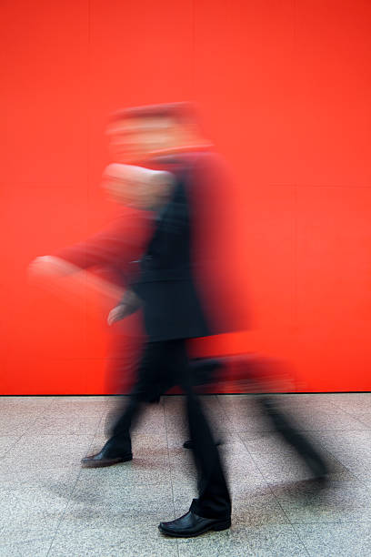 istock Business People Walking, Motion Blur 182461479