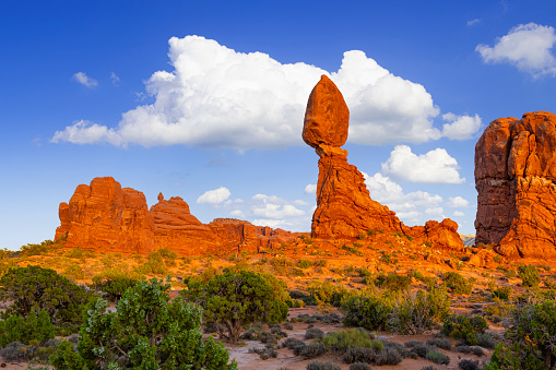 Balanced Rock in Arches National Park, Utah