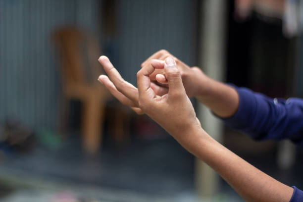 istock A man joins his two hands together to make a flower 1824617572