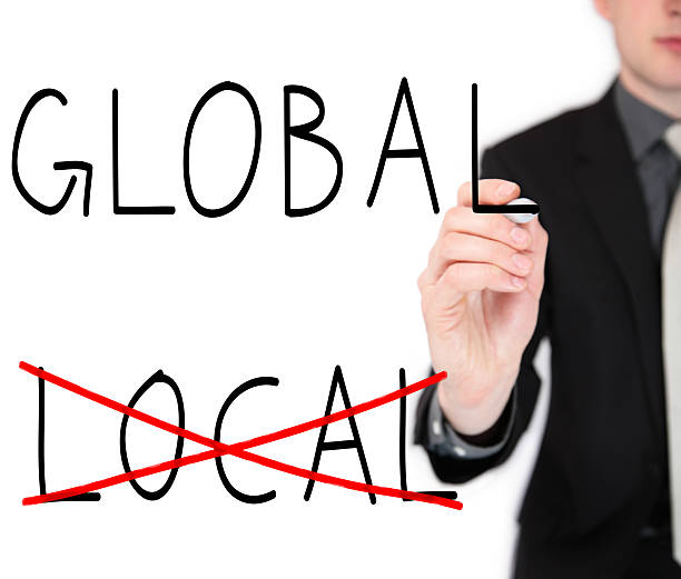 istock Locals crossed, global from now onwards 182462533
