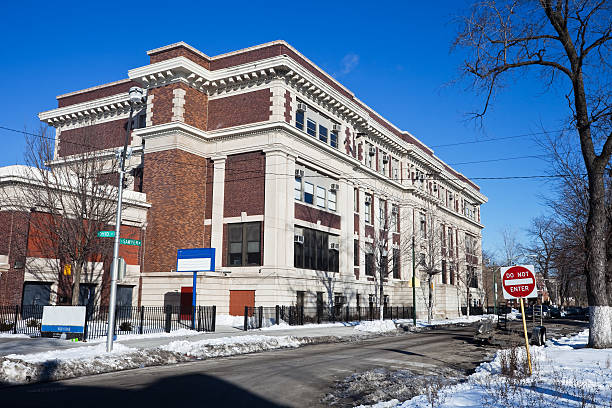 istock School in Humboldt Park, Chicago 182462884