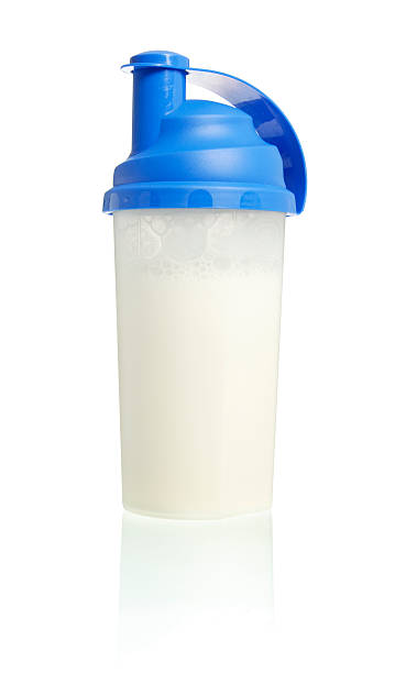 protein shaker stock photo