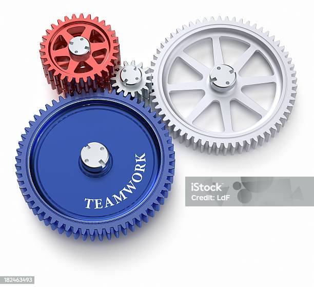 Main Gear In An Abstract Machine Stock Photo - Download Image Now - Abstract, Clockworks, Clipping Path