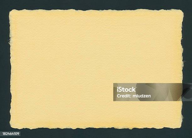 Blank Yellow Paper Stock Photo - Download Image Now - Art, Arts Culture and Entertainment, Backgrounds