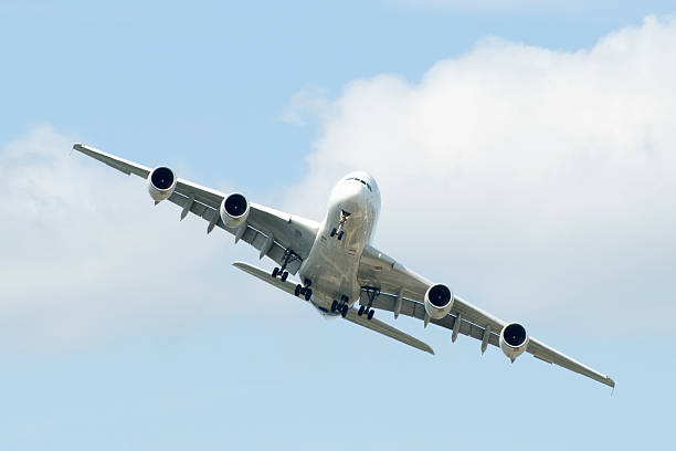 Airplane isolated on white background