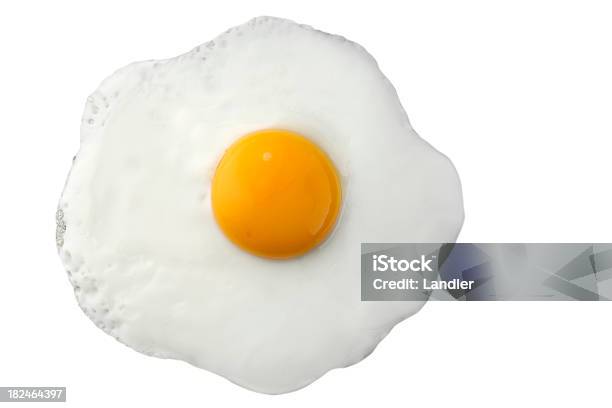 Huevo Frito Foto de stock y más banco de imágenes de Alimento - Alimento, Comida no saludable, Comidas y bebidas