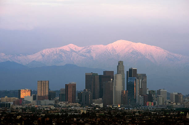 istock Los Angeles downtown skyline 182464923