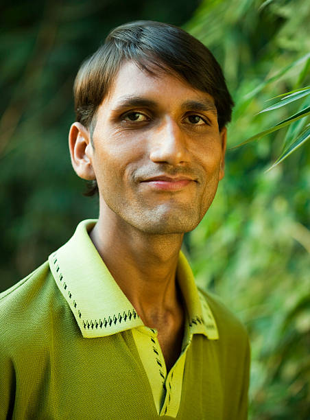 istock Natural-looking man in a tropical forest 182465085