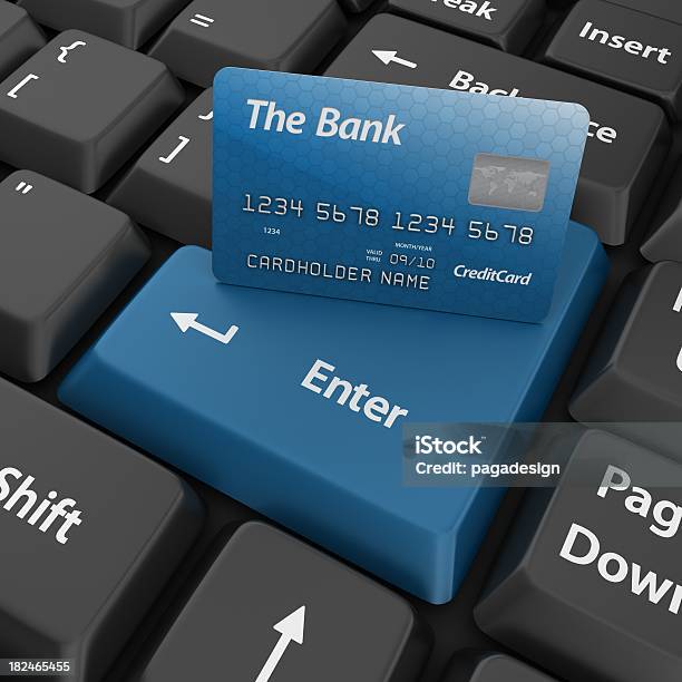 Internetzahlung Stockfoto und mehr Bilder von Bankgeschäft - Bankgeschäft, Bankkarte, Bezahlen