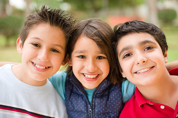 istock Cute latin kids portrait 182465572
