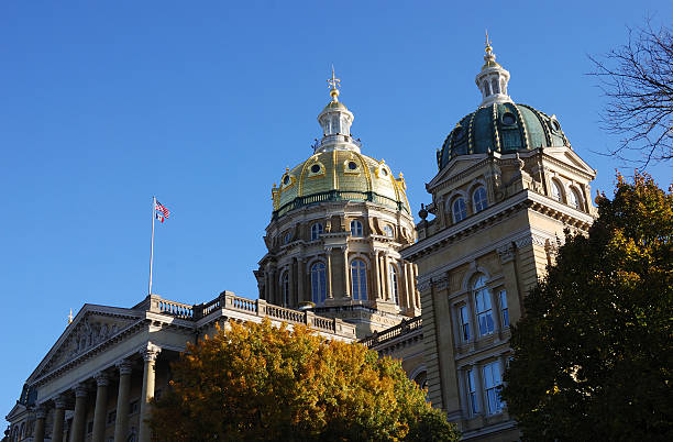 iowa hauptstadt - iowastatecapital stock-fotos und bilder