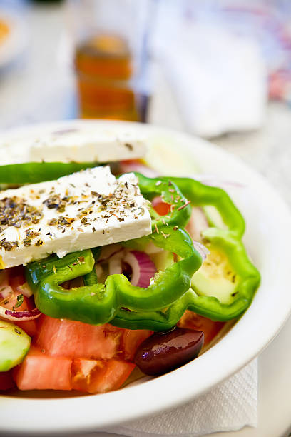 istock Healthy greek salad 182465757