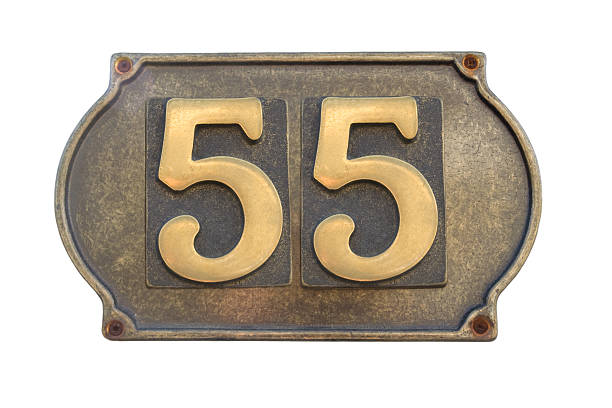 istock Street Number 55 182465855