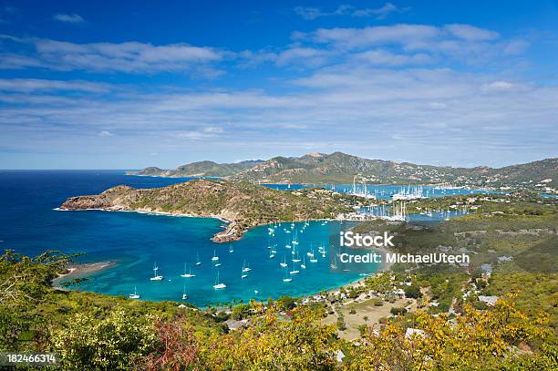 English Harbor Antigua Stock Photo - Download Image Now - Falmouth - England, Antigua & Barbuda, Antigua - Leeward Islands