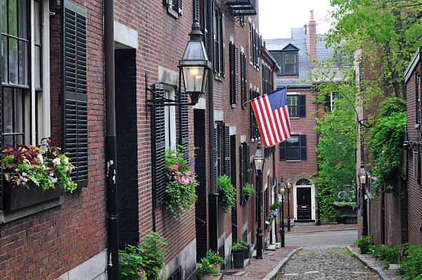 istock Acorn Street in Boston 182466326