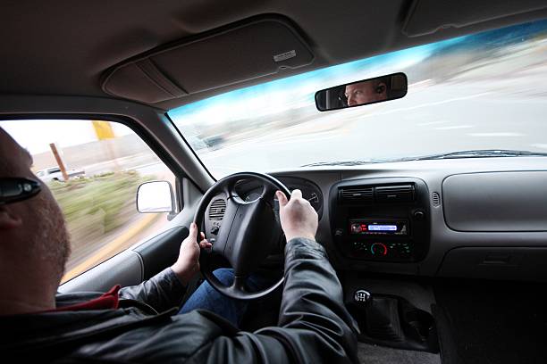 istock Safe Driving With Hands-Free Cell Phone 182466924