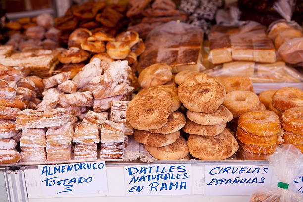 istock Pastries and Sweets at a Madrid Bakery Street Stand 182467237