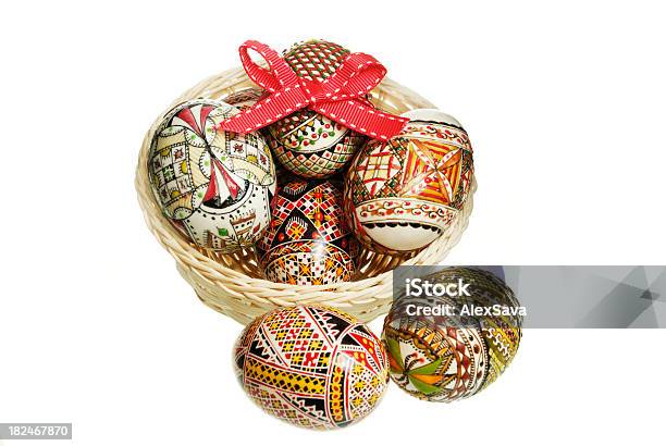 Great Gift For Easter Stock Photo - Download Image Now - Animal Egg, Art And Craft, Basket